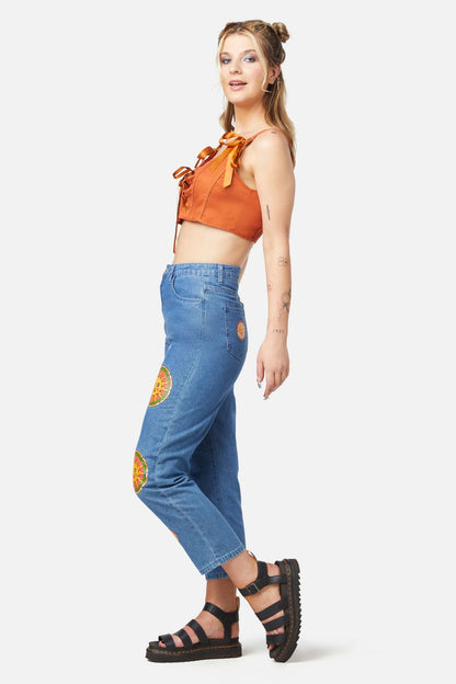 Dangerfield - Grounded Corset Top - brown