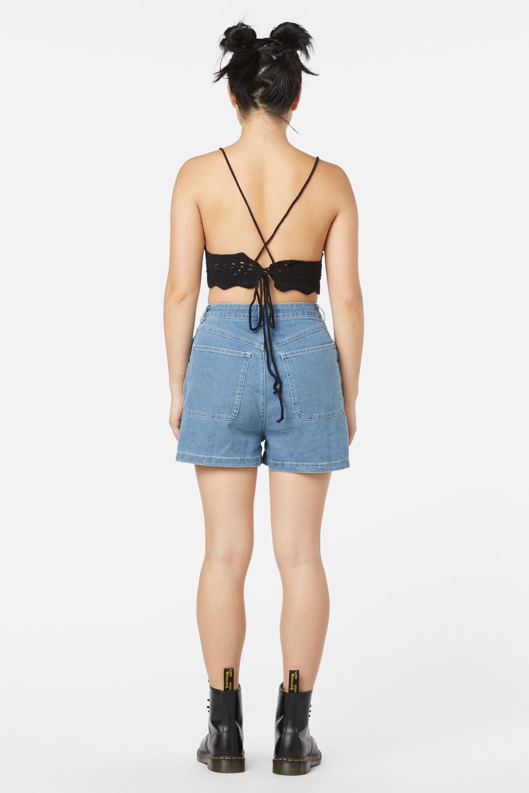 Dangerfield - Farrah Crochet Bralette - black
