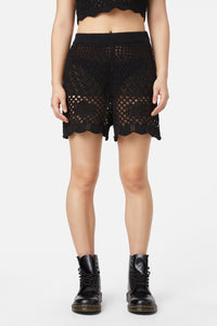 Dangerfield - Farrah Crochet Short - black