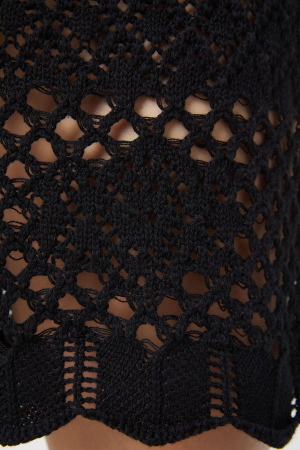 Dangerfield - Farrah Crochet Short - black