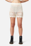 Dangerfield - Farrah Crochet Short - cream