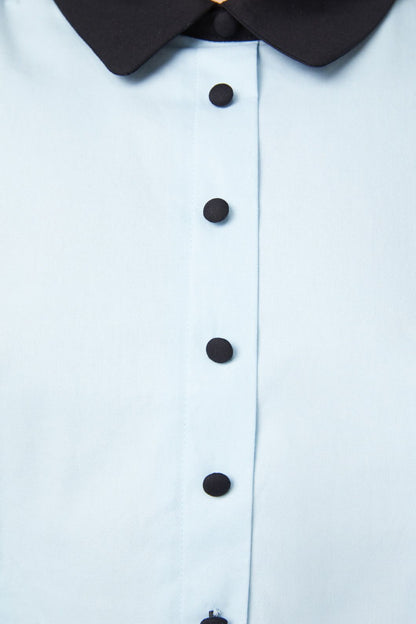 Dangerfield - Tweedledee Dress - blue