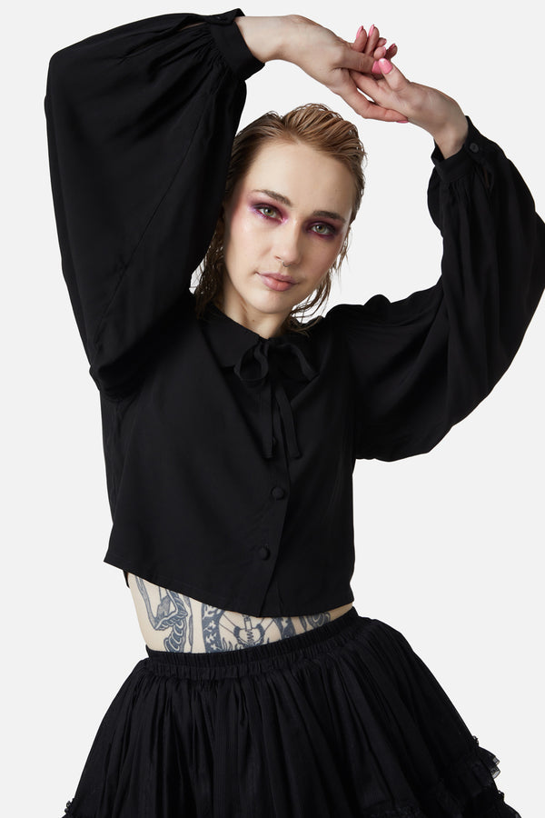 Dangerfield - Read It Again Blouse - black