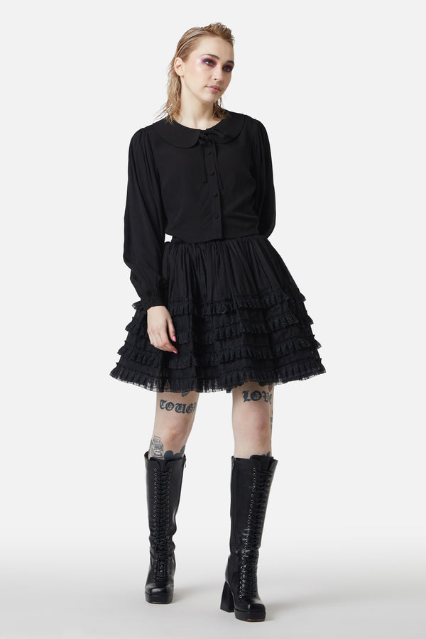 Dangerfield - Read It Again Blouse - black