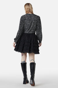 Dangerfield - Read It Again Blouse - black-white