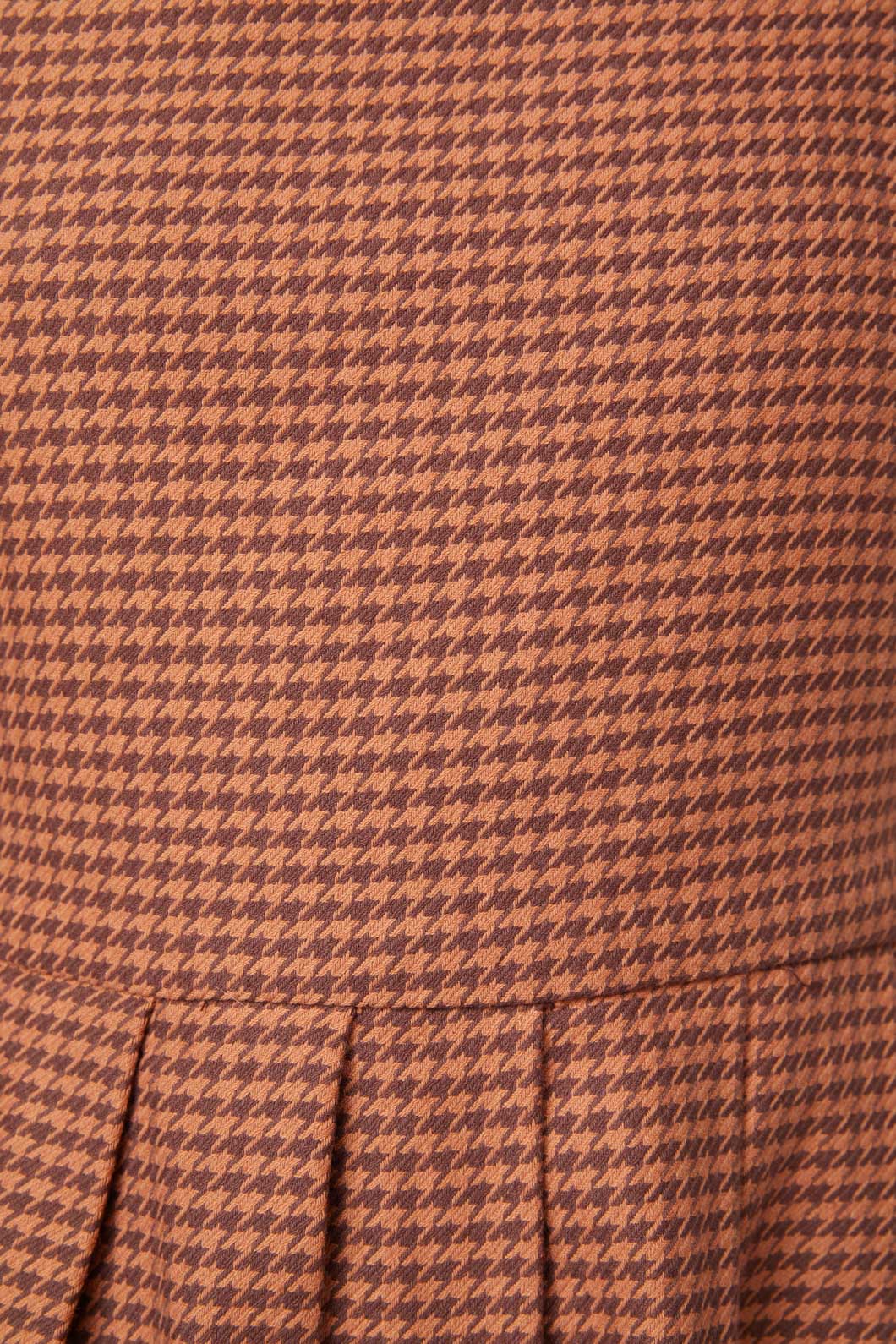 Dangerfield - Dodo Houndstooth Dress - brown