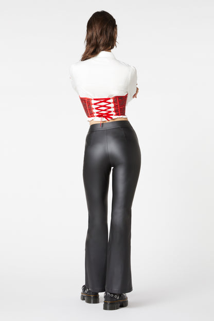Dangerfield - Queenie Underbust Corset - red