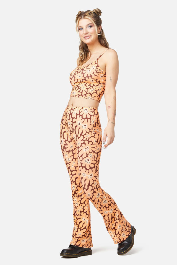 Dangerfield - Flower Frenzy Tank - brown