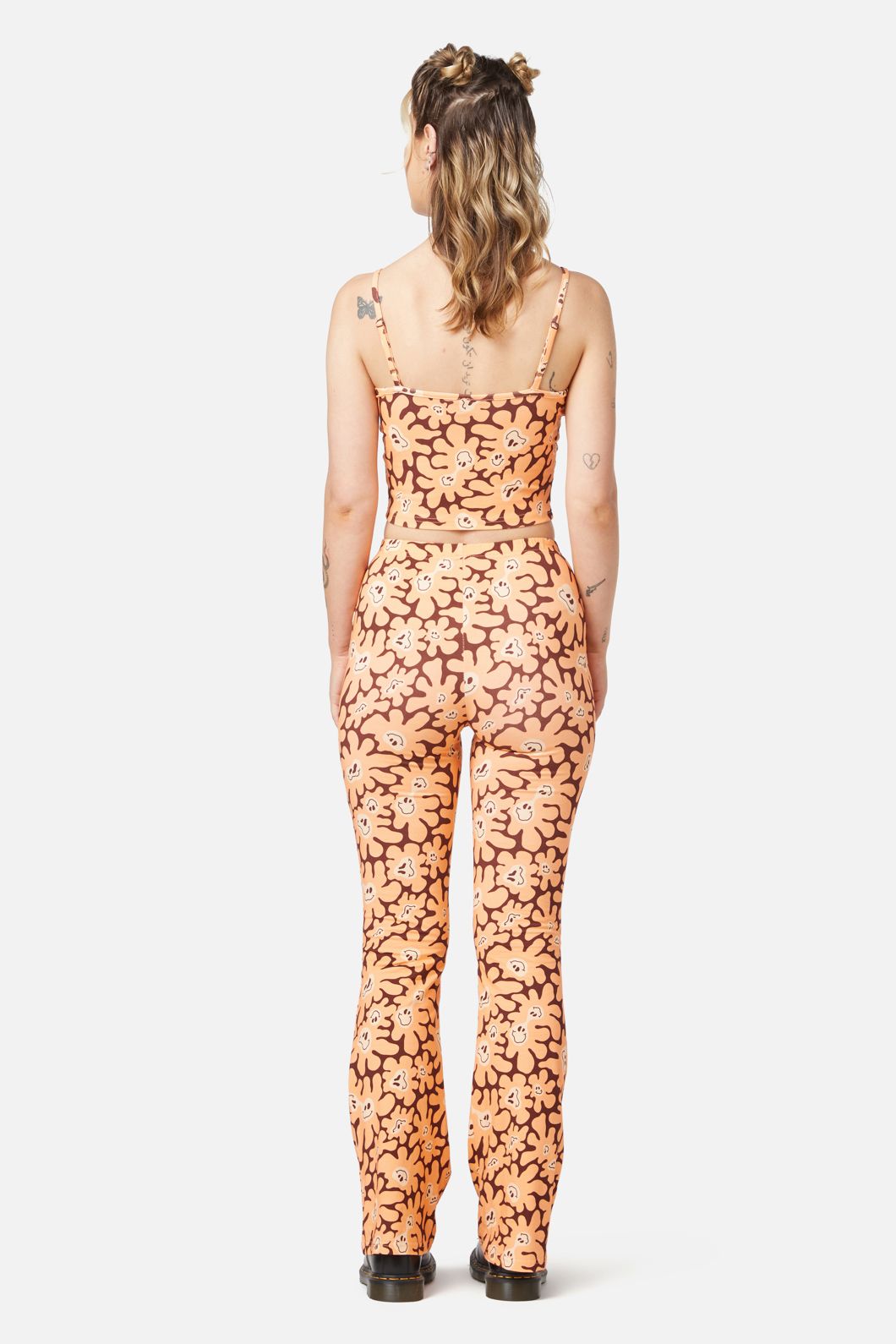 Dangerfield - Flower Frenzy Pant - brown