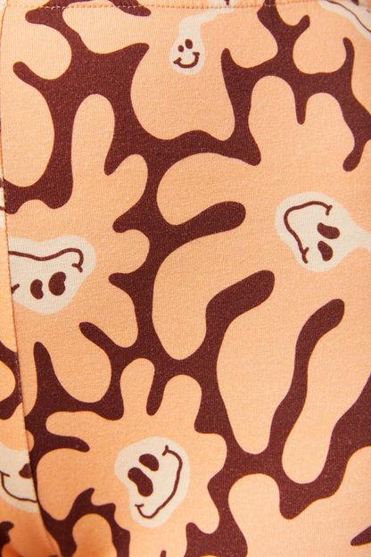 Dangerfield - Flower Frenzy Pant - brown