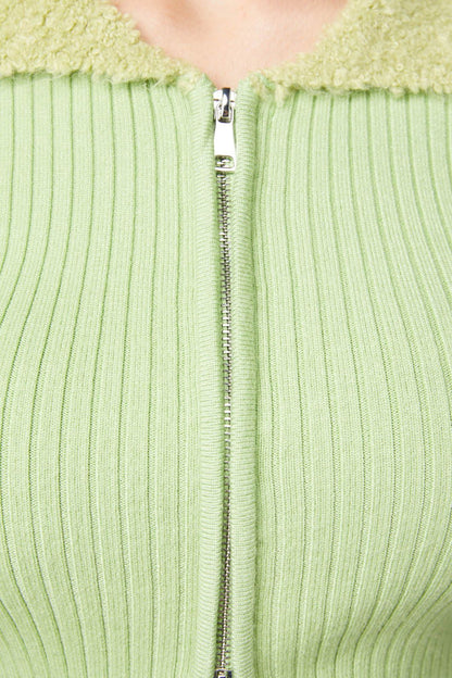 Dangerfield - Field Day Cardi - green