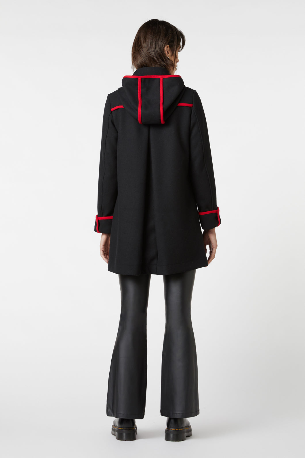 Dangerfield - Back To Yesterday Coat - black