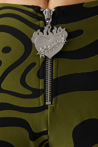 Dangerfield - Who Are You Mesh Pants - olive