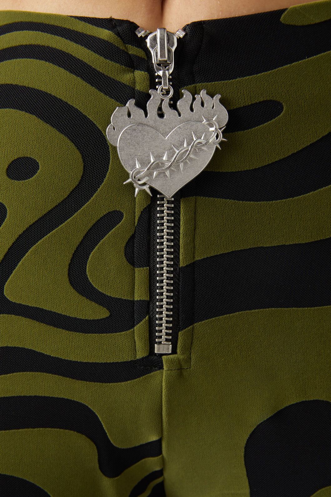 Dangerfield - Who Are You Mesh Pants - olive