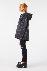 Dangerfield - Bound & Chained Raincoat - black