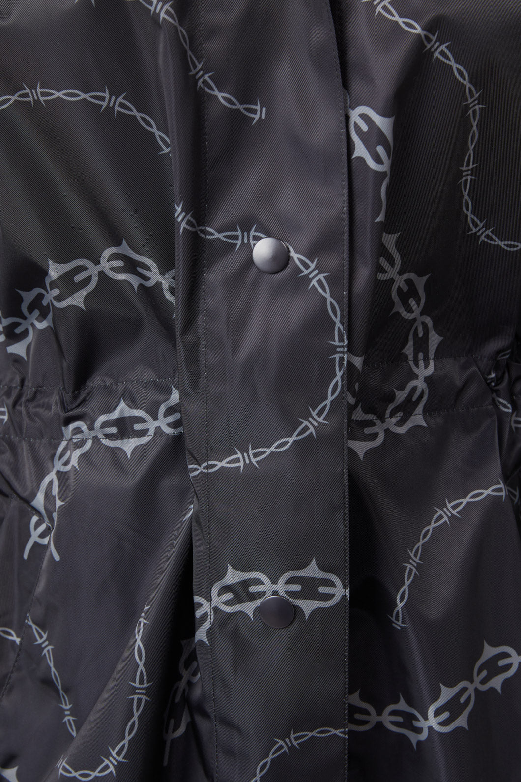 Dangerfield - Bound & Chained Raincoat - black