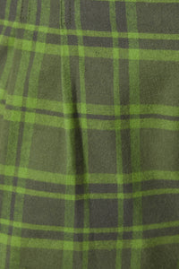 Dangerfield - Meadow Tartan Pants - olive