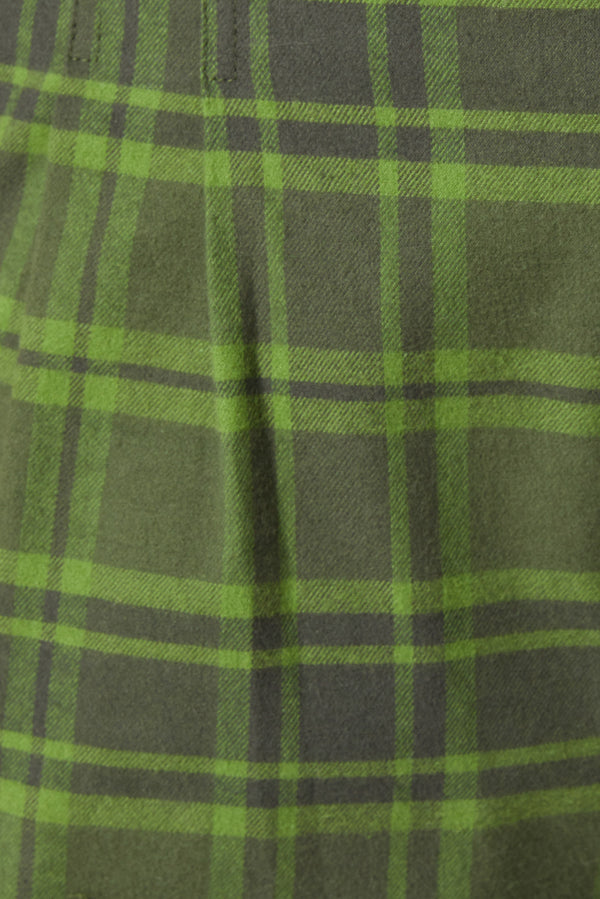Dangerfield - Meadow Tartan Pants - olive