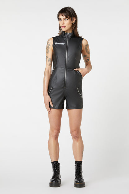 Dangerfield - Radioactive Raver Romper - black