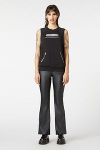 Dangerfield - Radioactive Raver Boxy Jumper - black