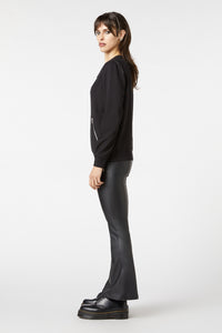Dangerfield - Radioactive Raver Boxy Jumper - black