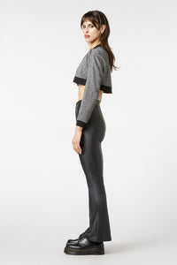 Dangerfield - Radioactive Raver Crop Cardi - black-silver