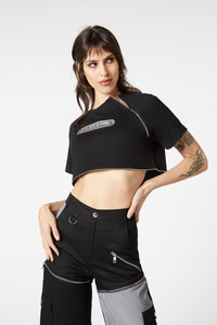 Dangerfield - Radioactive Raver Tee Dress - black