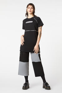 Dangerfield - Radioactive Raver Tee Dress - black