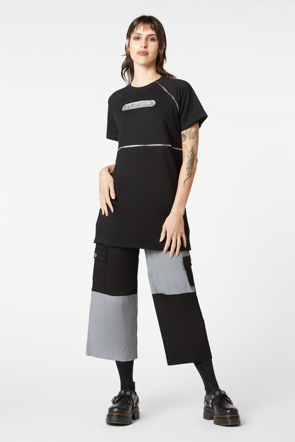 Dangerfield - Radioactive Raver Tee Dress - black