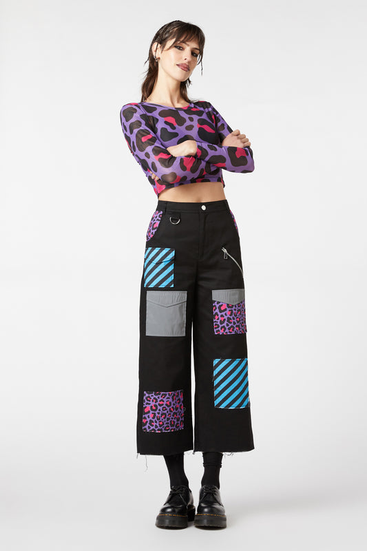Dangerfield - Major Meow Cargo Pant - multi