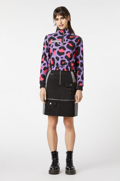 Dangerfield - On Fleece Sweater - purple