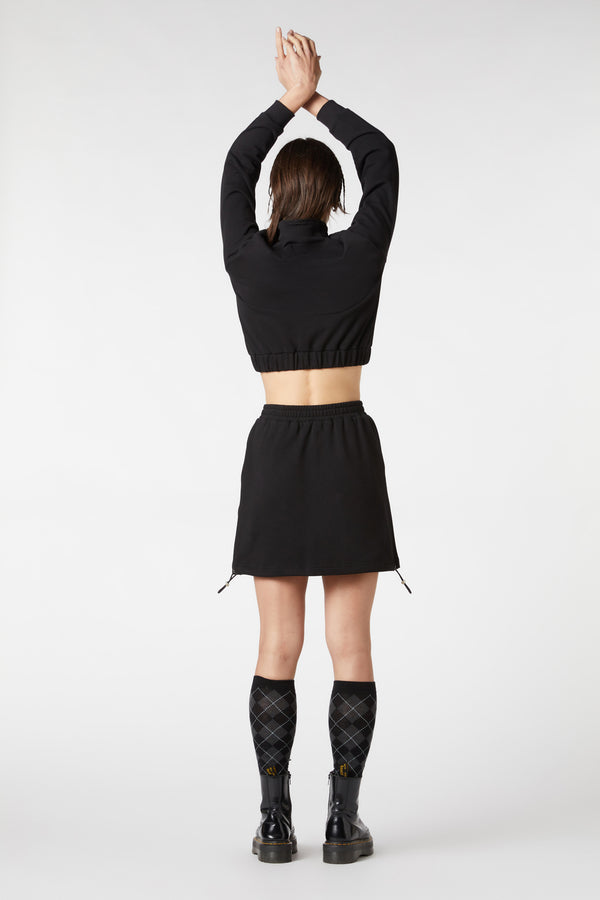 Dangerfield - On Fleece Skirt - black