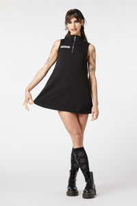 Dangerfield - On Fleece Dress - black