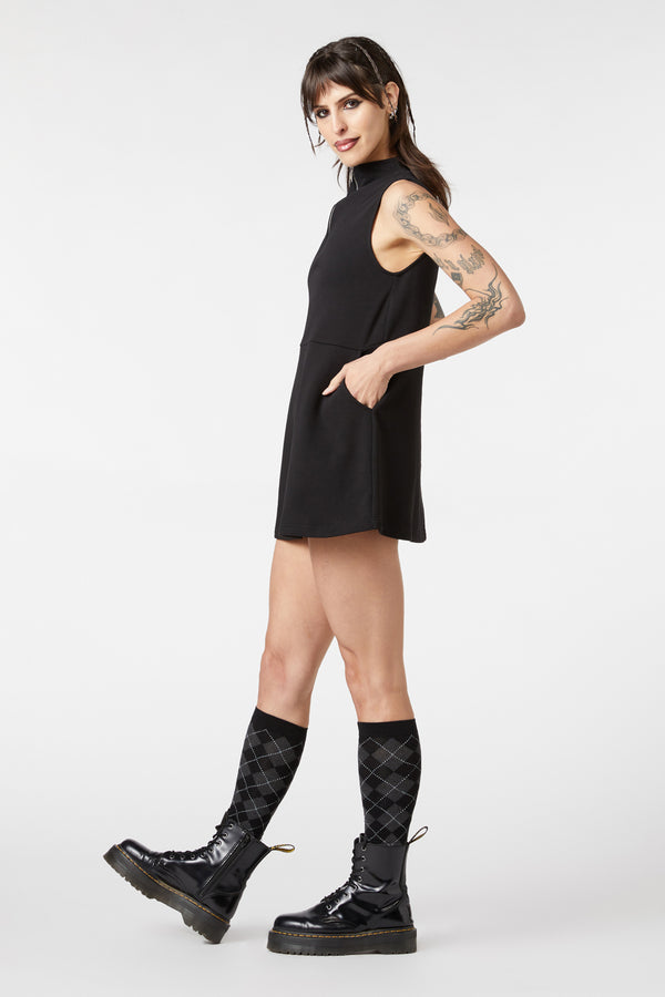 Dangerfield - On Fleece Dress - black