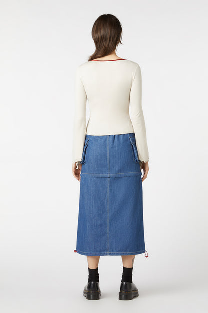 Dangerfield - Billow Breeze Top - cream