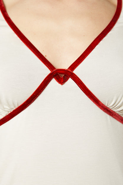 Dangerfield - Billow Breeze Top - cream