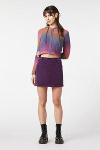 Dangerfield - Grapejuice Skirt - plum