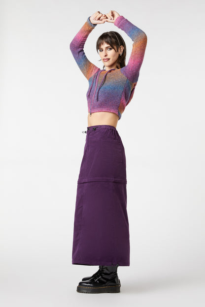 Dangerfield - Grapejuice Skirt - plum