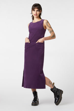 Dangerfield - Grapejuice Dress - plum