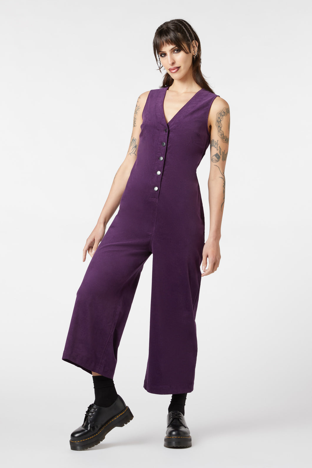 Dangerfield - Grapejuice Overall - plum