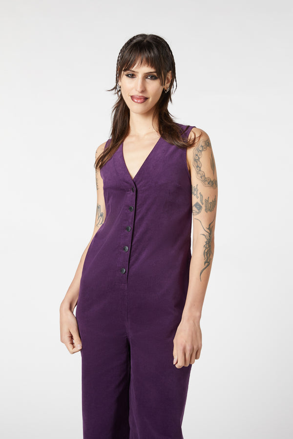 Dangerfield - Grapejuice Overall - plum