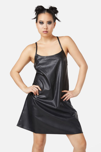 Dangerfield - Ablaze Mini Dress - black