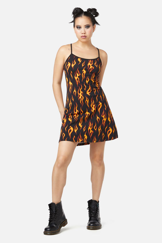 Dangerfield - Inferno Mini Dress - black