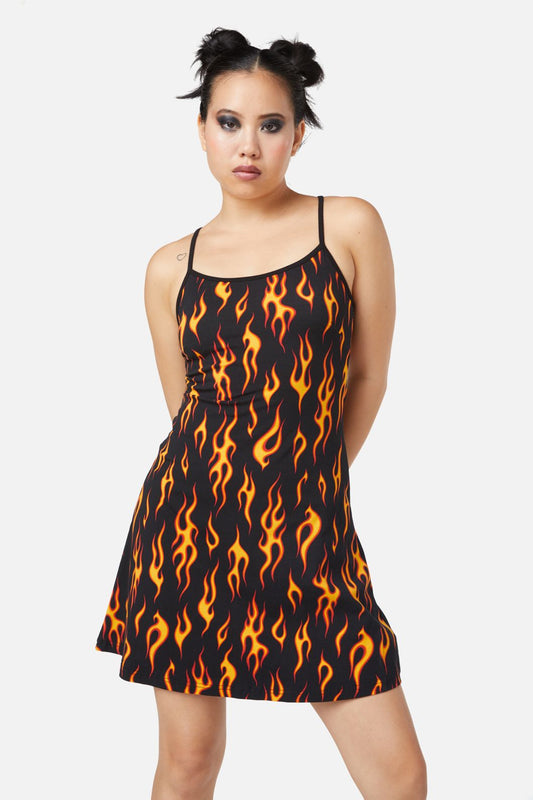 Dangerfield - Inferno Mini Dress - black