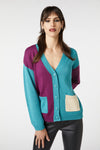 Dangerfield - Tabby Colour Bock Cardi - multi