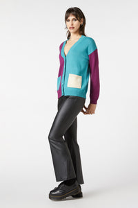 Dangerfield - Tabby Colour Bock Cardi - multi