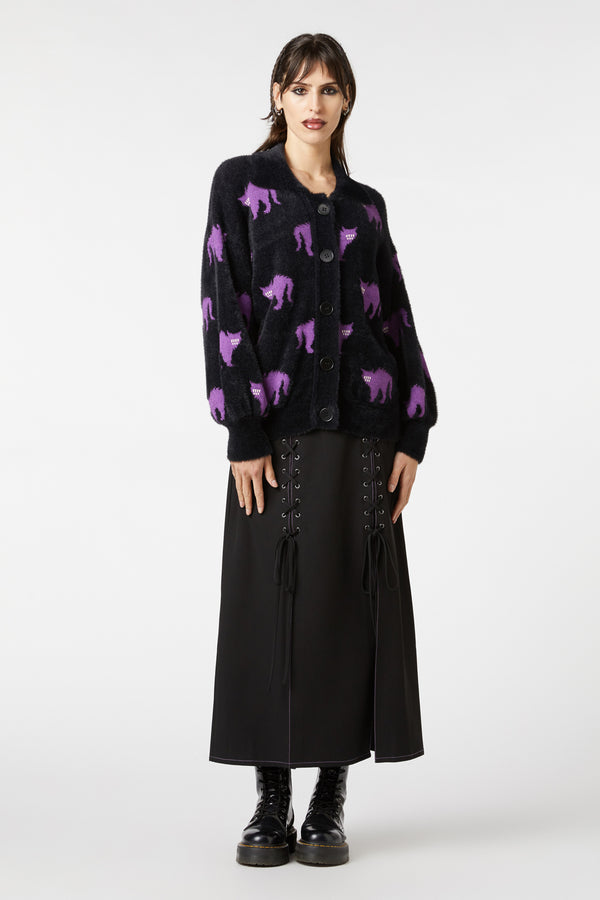 Dangerfield - Everyones Mad Cardi - black