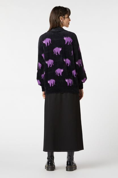 Dangerfield - Everyones Mad Cardi - black