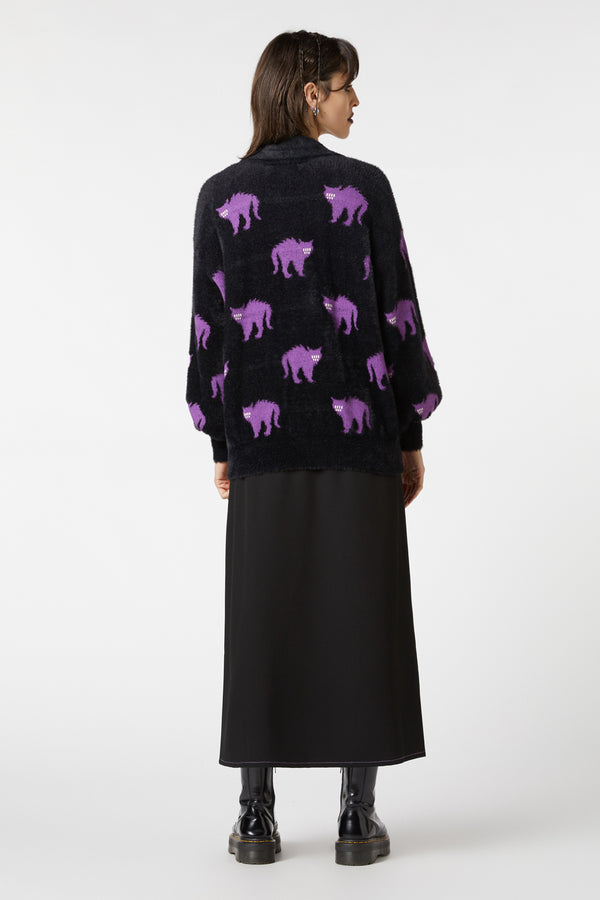 Dangerfield - Everyones Mad Cardi - black