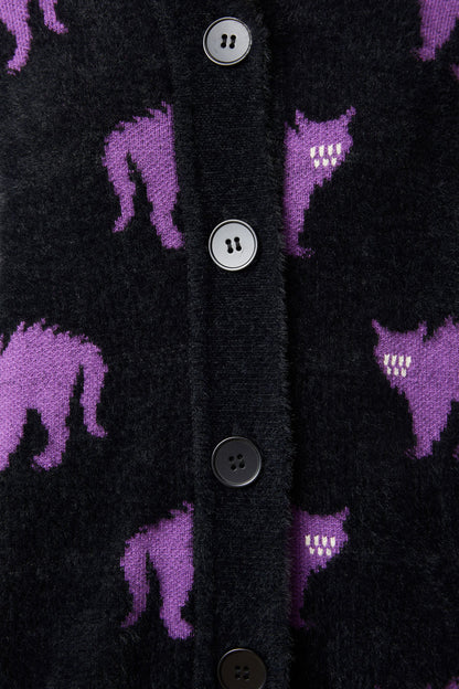 Dangerfield - Everyones Mad Cardi - black